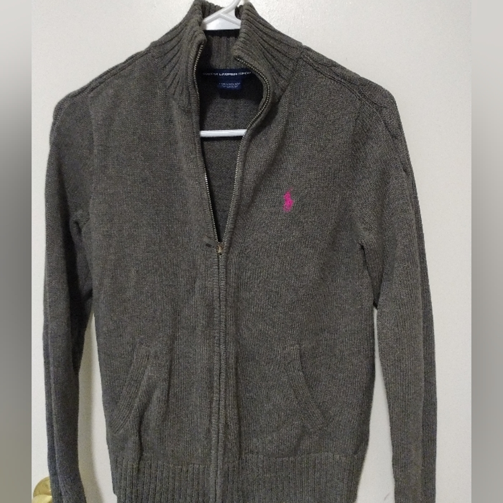 Ralph Lauren Sport Zip up slim fit sweater jacket